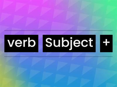 Present Simple Word Order