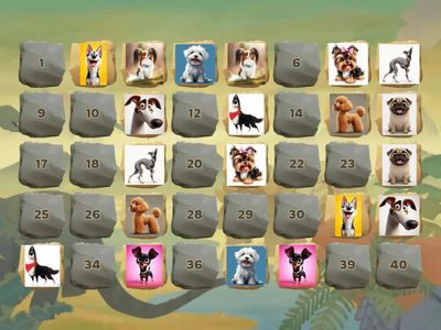Найди пару, собаки 2