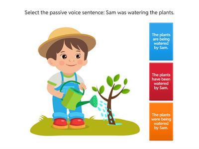 Active and passive voice