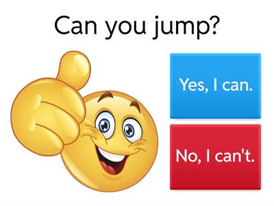 Can you jump?
