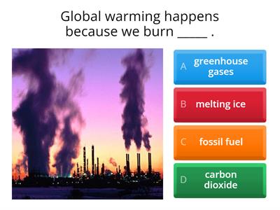 Erasmus project on Climate Change - sentences