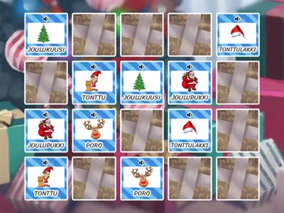 Kohteen Kohteen Joulu: Muistipeli äänillä / kopio: tekijä turenkiopet  kopio