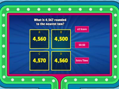 Rounding Multi - Digit Numbers - Words