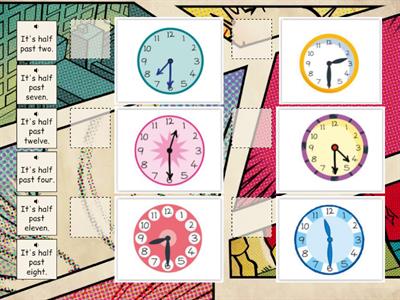 U9 AS2 Tell the time (half past...)
