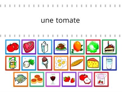 Les aliments 