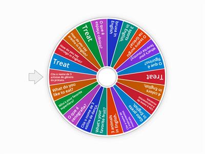 Roleta Trick or Treat (English and Art)