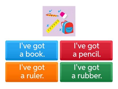 BH1 Unit 2 - In my bag...