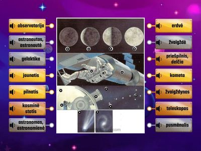 Žodynas - Kosminė erdvė 2