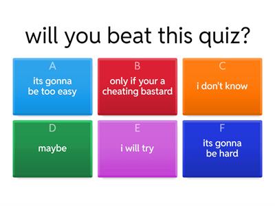 impossible quiz