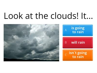  Will or Going to? (smr)