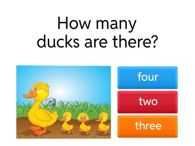 Starters - Numbers 1-10