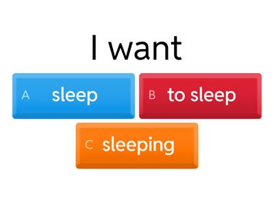 Verb Patterns (modelli verbali)