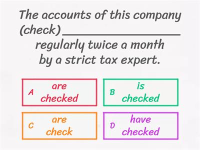 Revision Passives