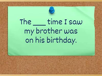 * Cleft sentences (EF Advanced)