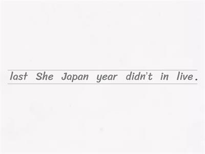 PAST SIMPLE - NEGATIVE FORM