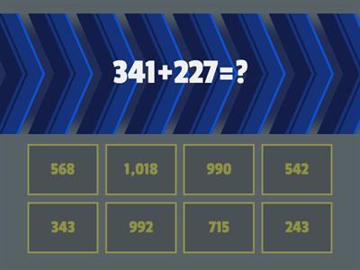 Addition and Subtraction With Algorithm