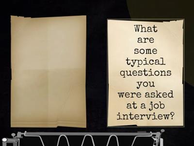 Job interview