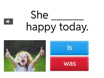 1 U4W4 am is are was were