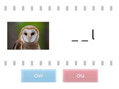 ow and ou sound