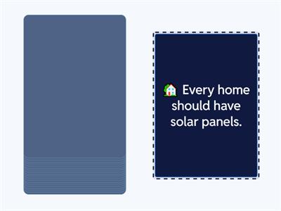 Energy discussion: Agree or Disagree?