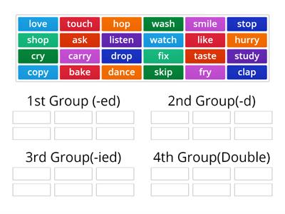 Regular Verb Endings 