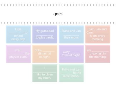 Present Simple Practice