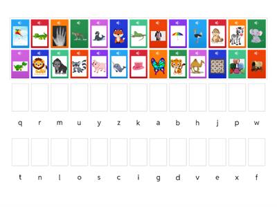 Letter-sound matching