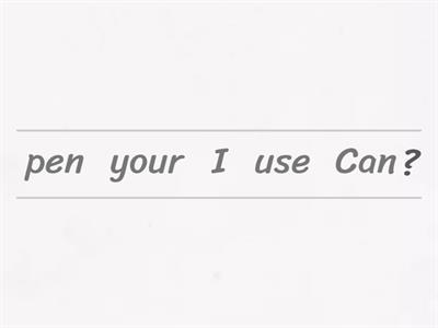 Asking for permission