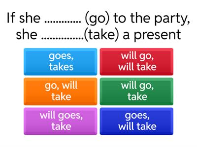 Edited First conditional