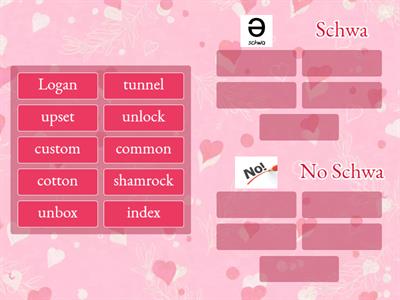 Schwa / No Schwa Wilson 3.1 A words version 2