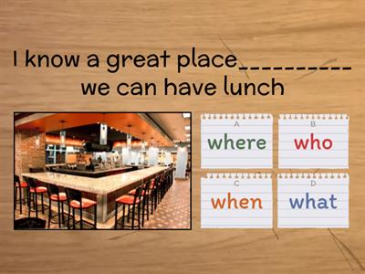 Relative Clauses (A1/A2)