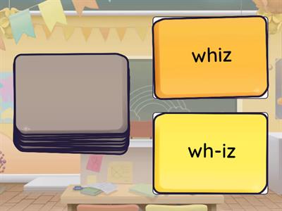 Digraph: wh Card Deck