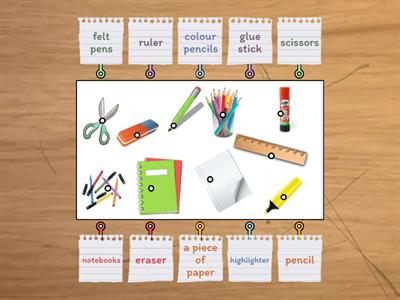 classroom objects