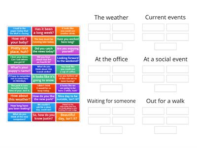 Keeping a conversation intermediate 