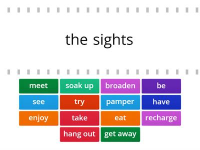 Ex. 5 - SB Solutions UI U4 P43 - Vocab: holiday activities