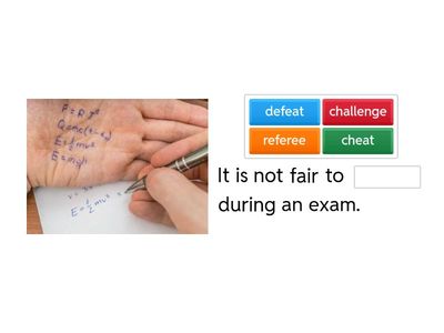 vocabulary (fun and games)