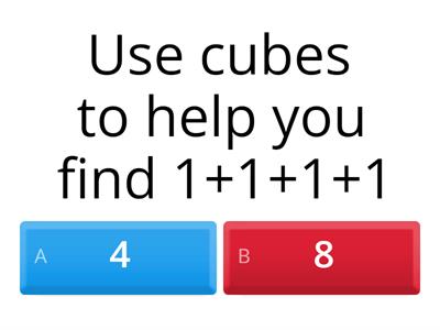 repeated addition (1,2,3)