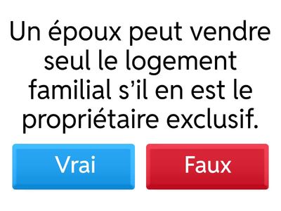Le logement familial 