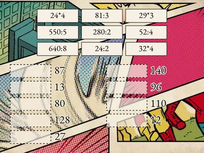 Усне множення і ділення дво- трицифрових чисел на одноцифрове