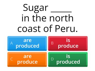 PRESENT PASSIVE VOICE