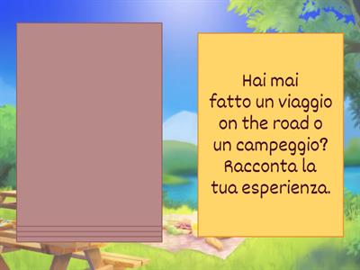 I piani per l'estate domande