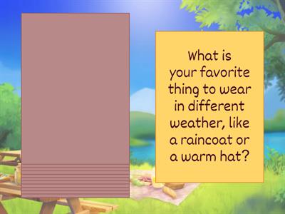 Weather (production) beginner