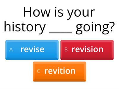 Noun formation