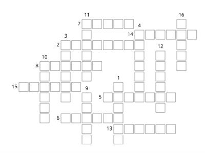 Crossword puzzle for "scr," "str," "spr"