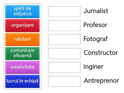 Abilități și meserii