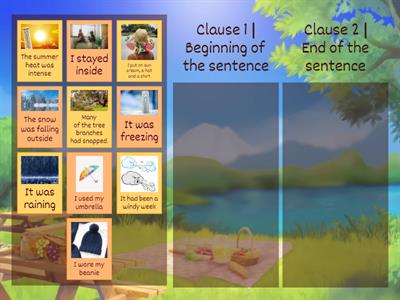 Joined by 'SO':  Weather clauses