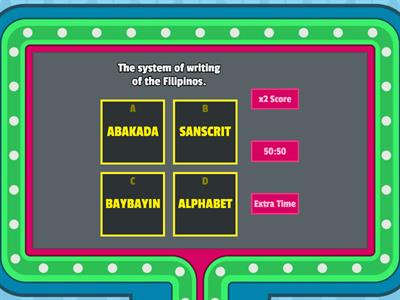 GAME QUIZ - 21ST CENTURY LITERATURE