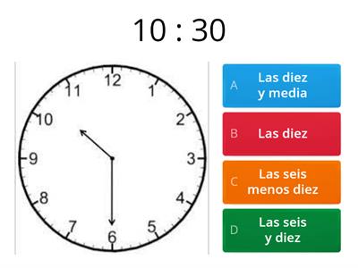 RELOJES DIGITALES Y ANALÓGICOS: ¿QUÉ HORA ES?