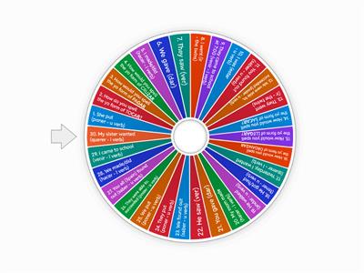 Connect 4 Preterite Irregulars