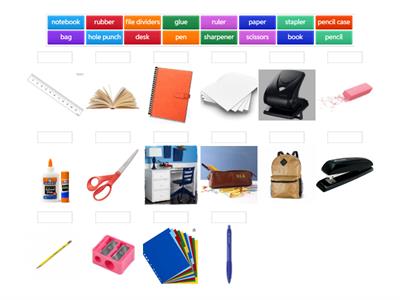 Classroom objects Pre Entry ESOL